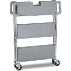 SBC152123 Fold 'N Go® Cart 15" x 21" - Gray