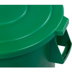 34105609 Bronco™ Round Waste Bin Trash Container Lid 55 Gallon - Green