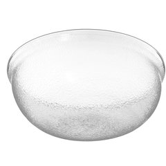 SB7807 Pebbled Bowl Round 15 qt - Clear