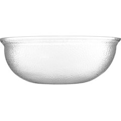 SB7807 Pebbled Bowl Round 15 qt - Clear