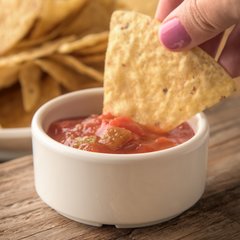 41442 Melamine Straight-Sided Ramekin 4 oz - Bone