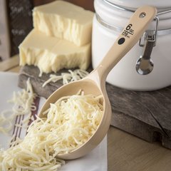 433006 Measure Miser® Solid Short Handle 6 oz - Beige