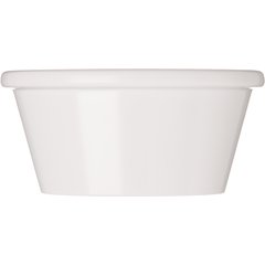 S31442 Melamine Smooth Oval Ramekin 4 oz - Bone