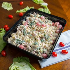 882103 Rectangular Crock 10 lb 12-1/8" x 10-5/32" - Black