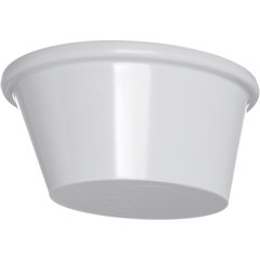 S31402 Melamine Smooth Oval Ramekin 4 oz - White