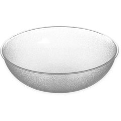 721507 Round Pebbled Bowl 11 qt - Clear