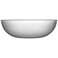 721507 Round Pebbled Bowl 11 qt - Clear