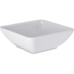 086002 Melamine Square Ramekin 2 oz - White
