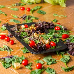 4446003 Designer Displayware™ Third Size Food Pan 1" - Black