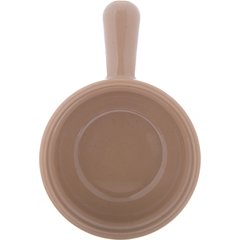 700619 Handled Soup Bowl 8 oz, 4-5/8" - Stone