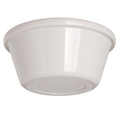 4312642 SAN Smooth Ramekin 6 oz - Bone