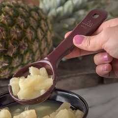 496101 Measure Miser® Perforated Short Handle 1.5 oz - Reddish Brown