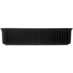 811203 Deliware® Rectangular Crock 10 lb 12-7/16" x 10-1/4" - Black