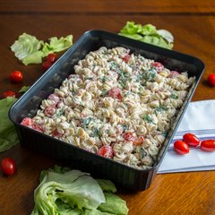 811203 Deliware® Rectangular Crock 10 lb 12-7/16" x 10-1/4" - Black