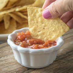 4394402 Melamine Scalloped Ramekin 3 oz - White