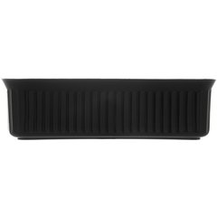 811003 Deliware® RectangularCrock 5 lb 10-1/16" x 6-3/16" - Black