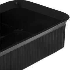 811003 Deliware® RectangularCrock 5 lb 10-1/16" x 6-3/16" - Black