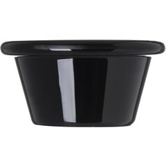 4312203 SAN Smooth Ramekin 2 oz - Black