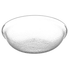 SB7007 Pebbled Bowl Round 2 qt - Clear