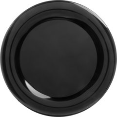 4440603 Designer Displayware™ Wide Rim Round Platter 19" - Black