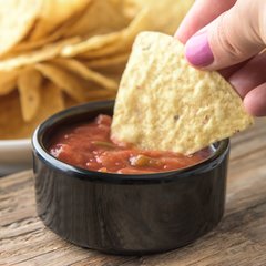 41403 Melamine Straight-Sided Ramekin 4 oz - Black