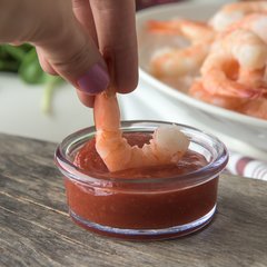 036207 SAN Smooth Ramekin 2.5 oz - Clear