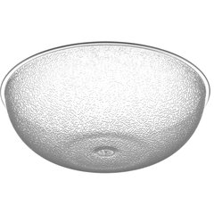 721207 Round Pebbled Bowl 5.5 qt - Clear