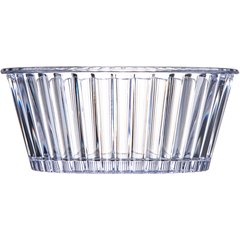 084507 SAN Fluted Ramekin 4.5 oz - Clear