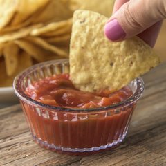 084507 SAN Fluted Ramekin 4.5 oz - Clear