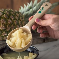 432906 Measure Miser® Perforated Short Handle 4 oz - Beige