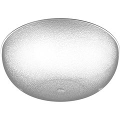 722307 Round Pebbled Bowl 33 qt - Clear