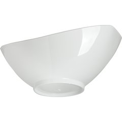 041102 Bowl 13-3/4" x 9-3/8" - White