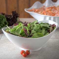 041102 Bowl 13-3/4" x 9-3/8" - White