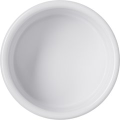 41202 Melamine Straight-Sided Ramekin 3 oz - White