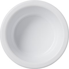 084302 SAN Fluted Ramekin 1 oz - White