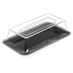 4446003 Designer Displayware™ Third Size Food Pan 1" - Black
