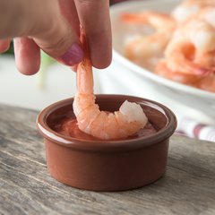 036228 SAN Smooth Ramekin 2.5 oz - Lennox Brown