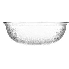SB7207 Pebbled Bowl Round 4 qt - Clear