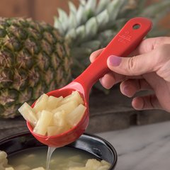 496205 Measure Miser® Perforated Short Handle 2 oz - Red