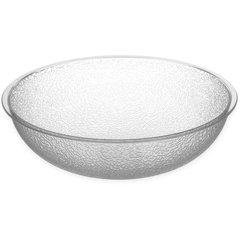 721007 Round Pebbled Bowl 3.1 qt - Clear