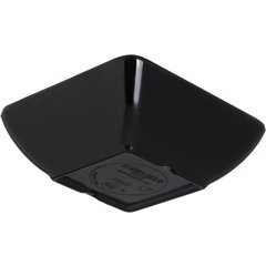 086003 Melamine Square Ramekin 2 oz - Black