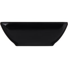 086003 Melamine Square Ramekin 2 oz - Black