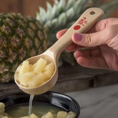 436206 Measure Miser® Perforated Short Handle 2 oz - Beige