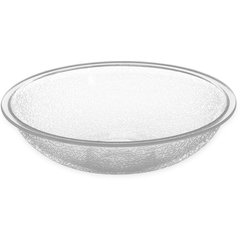 720607 Round Pebbled Bowl 19.2 oz - Clear