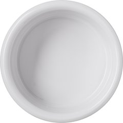 036202 SAN Smooth Ramekin 2.5 oz - White
