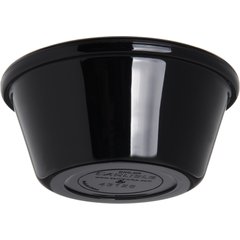 4312603 SAN Smooth Ramekin 6 oz - Black