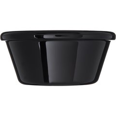 4312603 SAN Smooth Ramekin 6 oz - Black