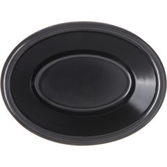 S31203 Melamine Smooth Oval Ramekin 3 oz - Black