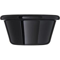 4312303 SAN Smooth Ramekin 3 oz - Black