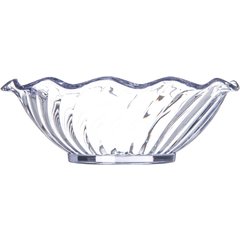 453107 Tulip Berry Dish 5 oz, 4-5/8" - Clear
